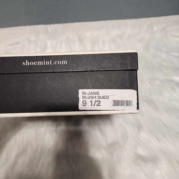 NIB Shoemint Blush Suede Mary Jane Platform Heel, size 9 1/2 - Picture 2 of 5
